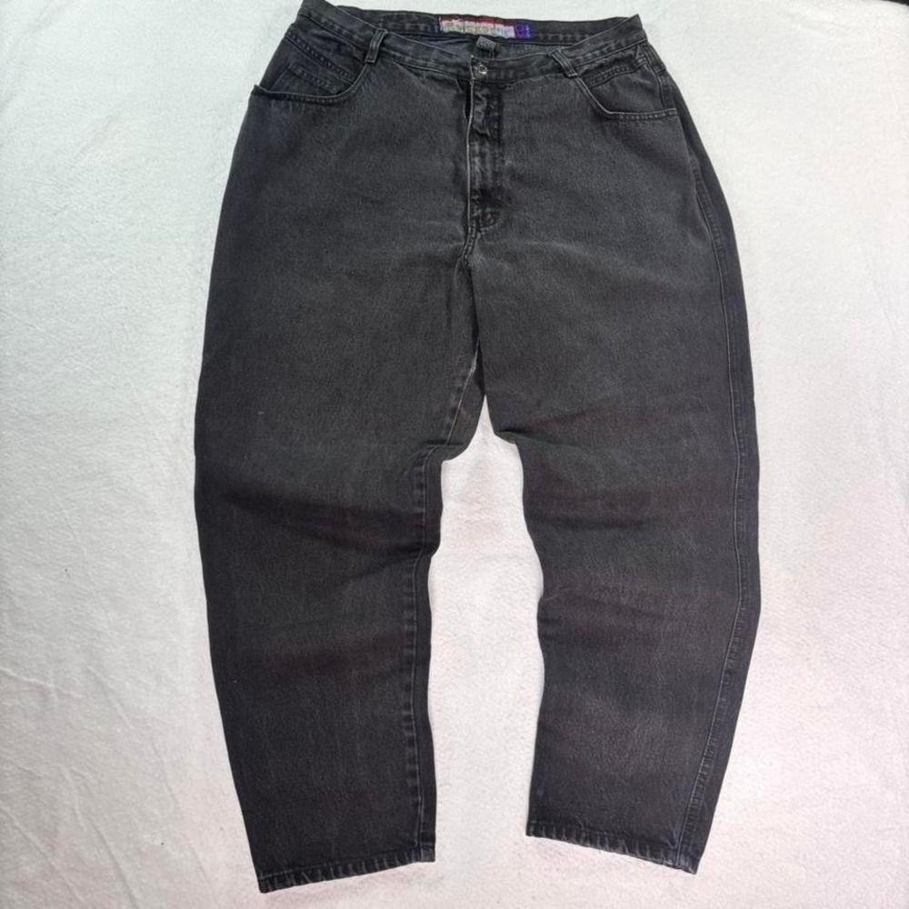 GV Jeans relaxed fit baggy jeans skater grunge Y2K faded black 18W medium Woman